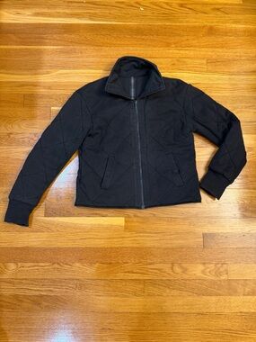 Lululemon Forever Warm Jacket Black - Size 8 REVERSIBLE Coat
